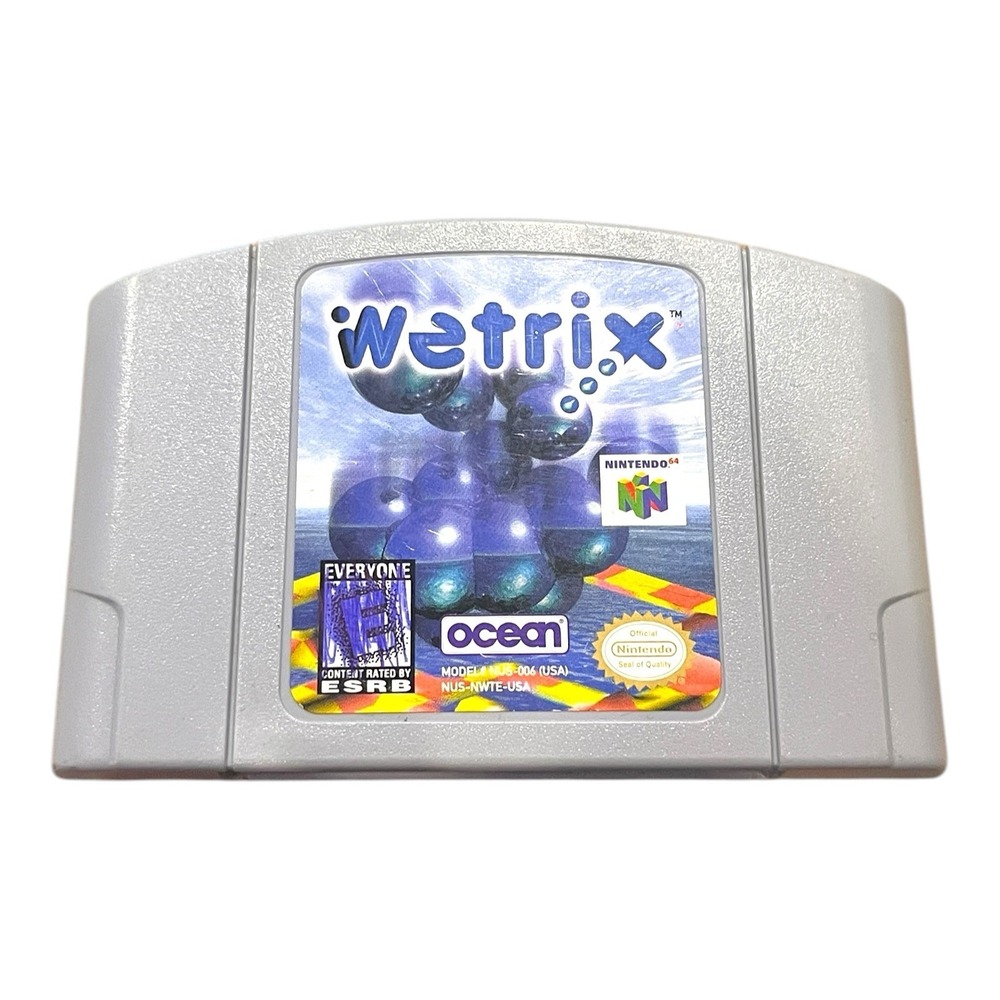 Wetrix Nintendo N64 Game